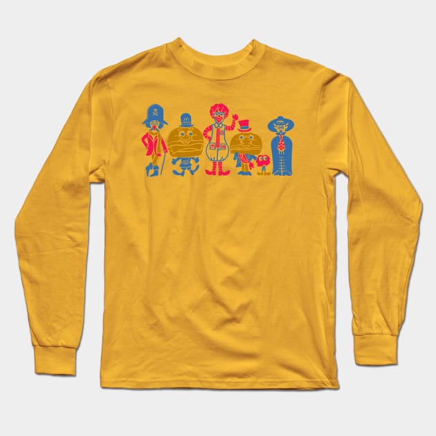 Mcdonaldland lineup Long Sleeve T-Shirt by DustinCropsBoy